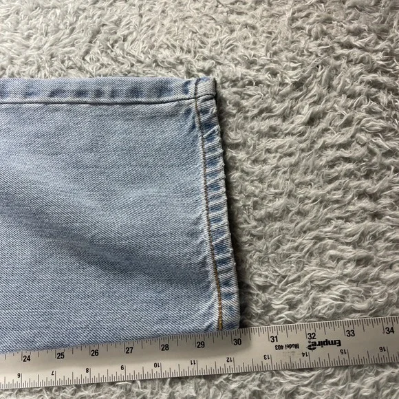 Levi's 550 Jeans Mens 36x30 Relaxed Fit Light Wash Denim Pants - Picture 8 of 13